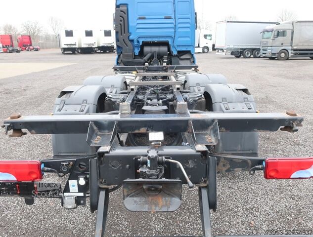 Camion porte-caisses amovibles MAN 26.510 FLLC TGX BDF Intarder Lenkachse XXL