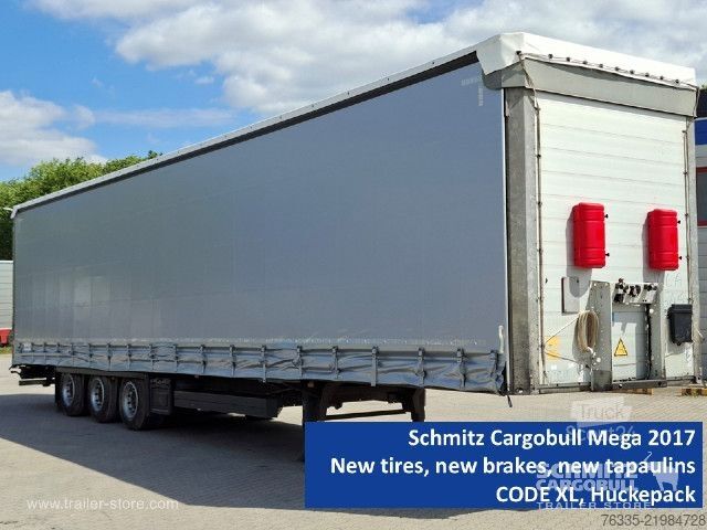 Semirimorchio con telone Schmitz Cargobull Curtainsider Mega