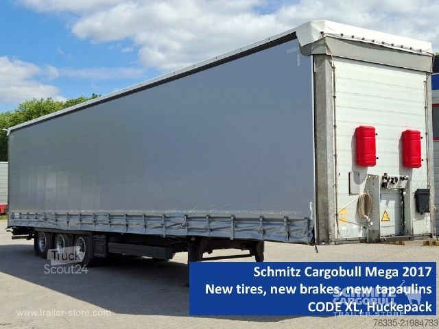 Semirimorchio con telone Schmitz Cargobull Curtainsider Mega