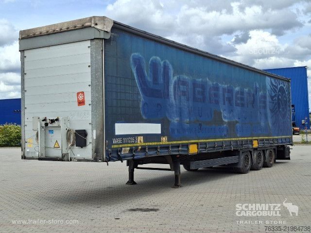 Отворено полуремарке с брезент Schmitz Cargobull Curtainsider Mega