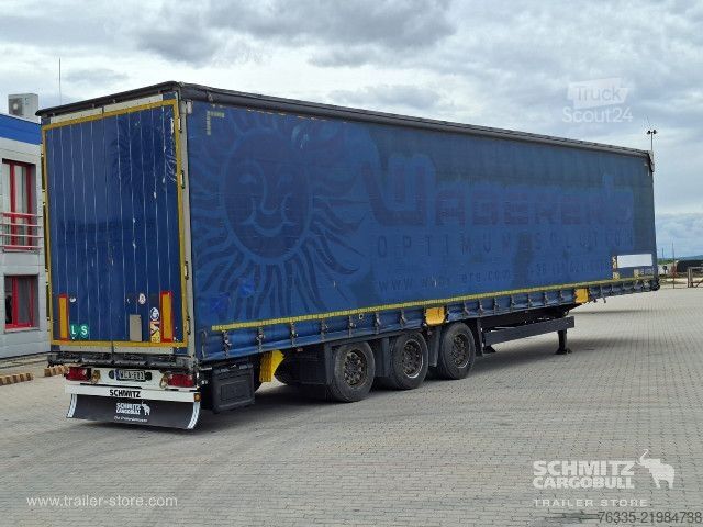 Отворено полуремарке с брезент Schmitz Cargobull Curtainsider Mega