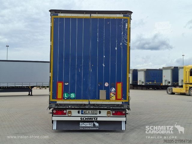 Отворено полуремарке с брезент Schmitz Cargobull Curtainsider Mega