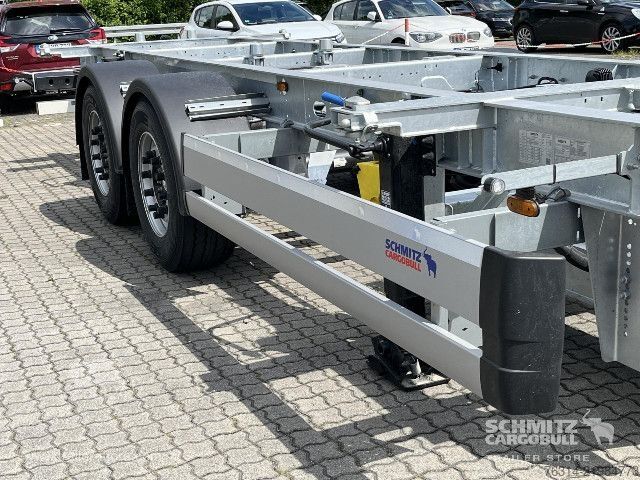 Utskiftbart chassis-tilhenger Schmitz Cargobull Zentralachsanhänger Wechselfahrgestell Standard