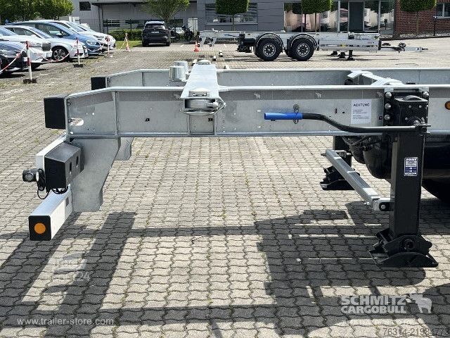 Utskiftbart chassis-tilhenger Schmitz Cargobull Zentralachsanhänger Wechselfahrgestell Standard
