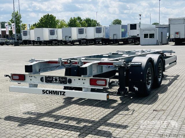 Utskiftbart chassis-tilhenger Schmitz Cargobull Zentralachsanhänger Wechselfahrgestell Standard