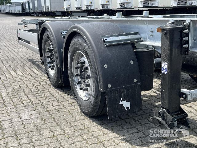 Utskiftbart chassis-tilhenger Schmitz Cargobull Zentralachsanhänger Wechselfahrgestell Standard