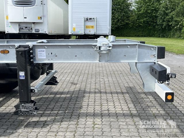 Utskiftbart chassis-tilhenger Schmitz Cargobull Zentralachsanhänger Wechselfahrgestell Standard