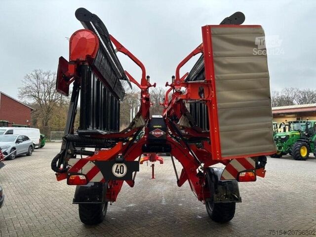 Šienapjovės technologija Kuhn MergeMaxx 950