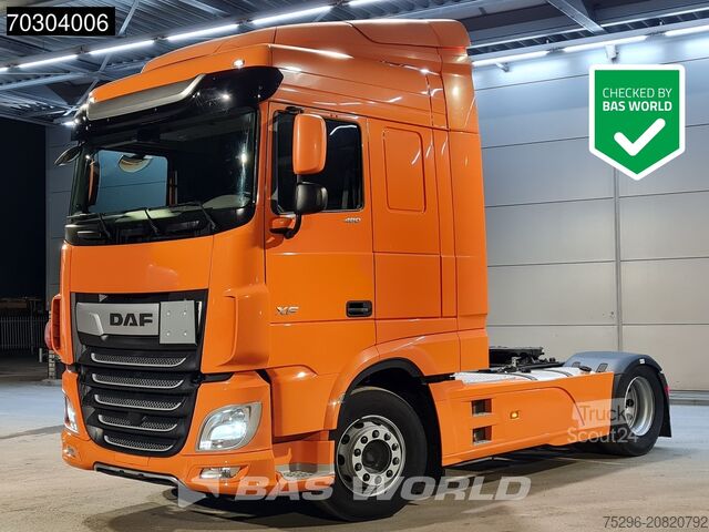 Standaard trekker DAF XF 480 4X2 SC 2xtanks Standklima