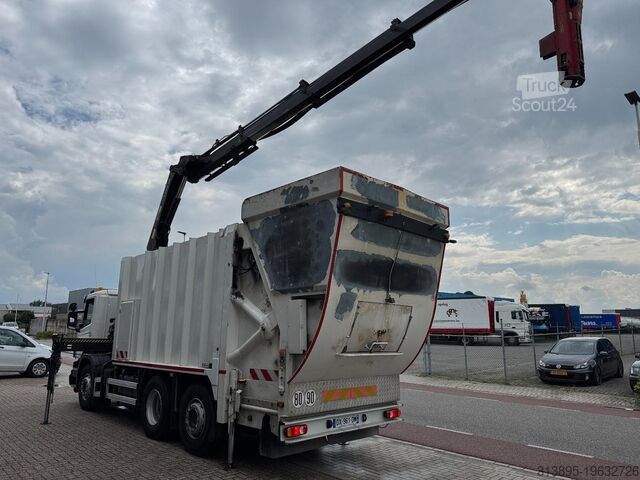 Vehículo de recogida de basuras Scania P360 6x2, HIAB 188 E-3, SEMAT Evolupac