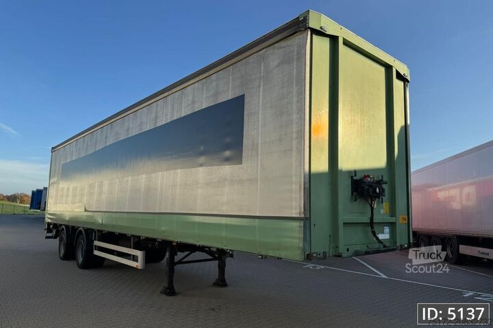 Bâches coulissantes Pacton TBD.2 / DHOLLANDIA 2500kg / Steering axle