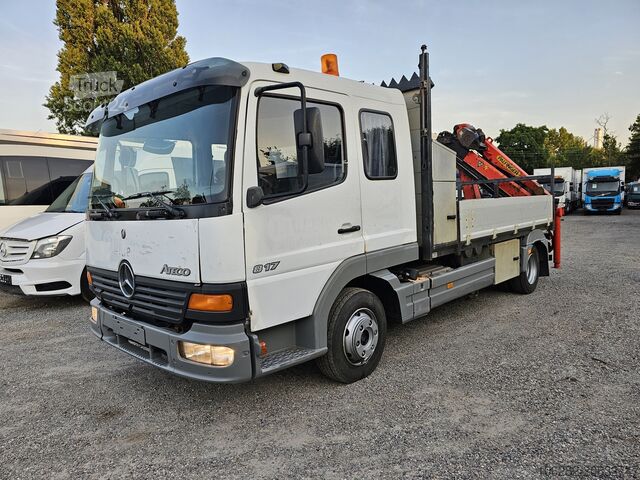 Pick-up furgons Mercedes-Benz 817/42AT7 Palfinger PK 5000 B Werkstatt