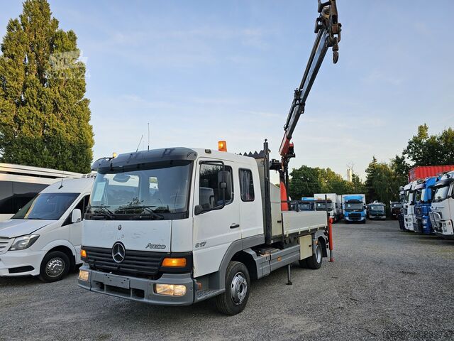 Pick-up furgons Mercedes-Benz 817/42AT7 Palfinger PK 5000 B Werkstatt