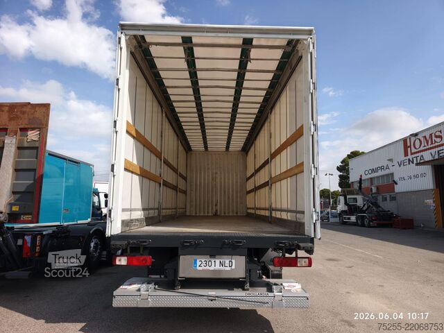 камион платформа с брезент RENAULT 26.380 C 6X2 EURO 6