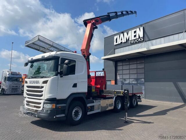 Tovornjak z žerjavom Scania G 490 CB 8x4 Euro 6 Palfinger PK 26002-EH E