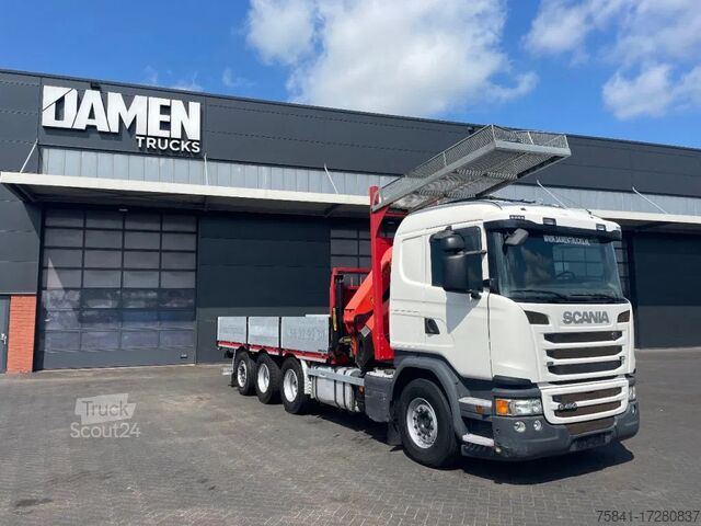 Tovornjak z žerjavom Scania G 490 CB 8x4 Euro 6 Palfinger PK 26002-EH E