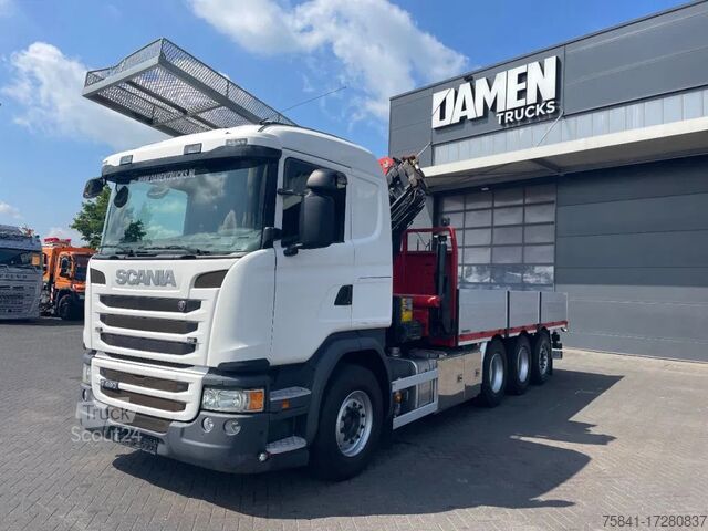 Tovornjak z žerjavom Scania G 490 CB 8x4 Euro 6 Palfinger PK 26002-EH E