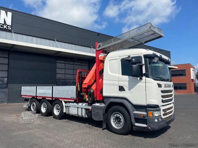 Tovornjak z žerjavom Scania G 490 CB 8x4 Euro 6 Palfinger PK 26002-EH E