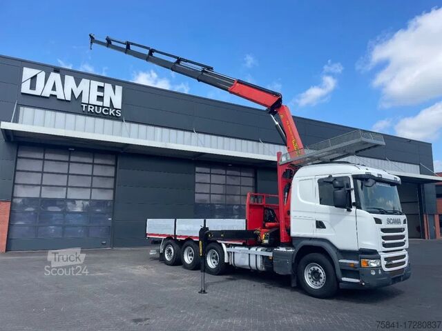 Tovornjak z žerjavom Scania G 490 CB 8x4 Euro 6 Palfinger PK 26002-EH E
