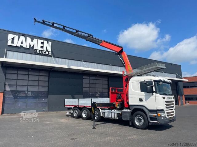 Tovornjak z žerjavom Scania G 490 CB 8x4 Euro 6 Palfinger PK 26002-EH E