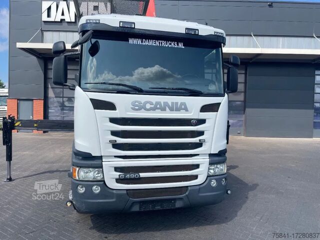 Tovornjak z žerjavom Scania G 490 CB 8x4 Euro 6 Palfinger PK 26002-EH E