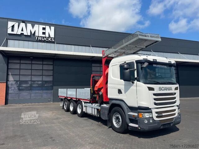 Vinç kamyonu Scania G 490 CB 8x4 Euro 6 Palfinger PK 26002-EH E
