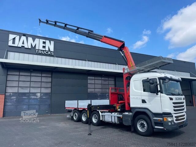 Vinç kamyonu Scania G 490 CB 8x4 Euro 6 Palfinger PK 26002-EH E
