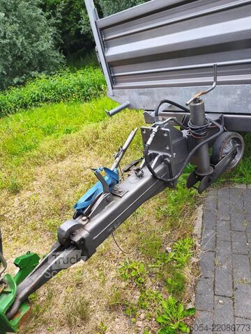 Ağır ekipman römorku Barthau Anhänger LHS 5000 mit Auffahrrampen