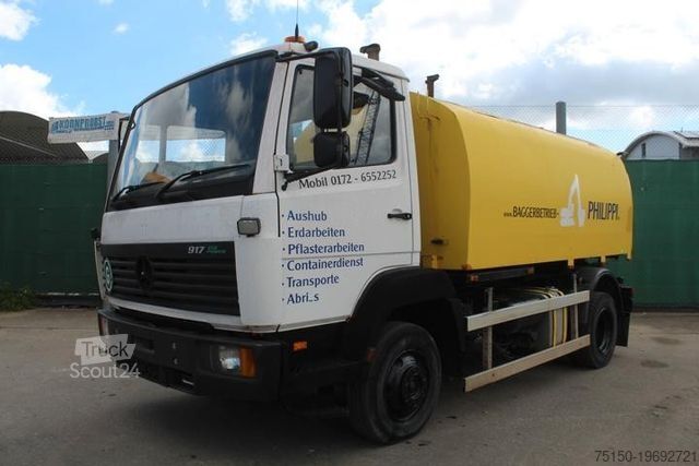 Veegmachine MERCEDES-BENZ 917 Kehrmaschine Schorling TAZ-II-SIL Nr: 071