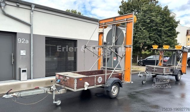 Prikolica Nissen Verkehrsleitanhänger,