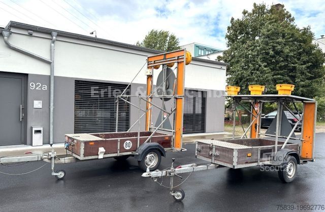 Prikolica Nissen Verkehrsleitanhänger,