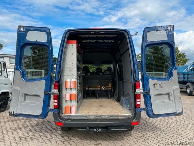 Furgoneta de caja alta MERCEDES-BENZ Sprinter 313 CDI Mixto L2H2/ 6 Sitze/ Klima/ AHK