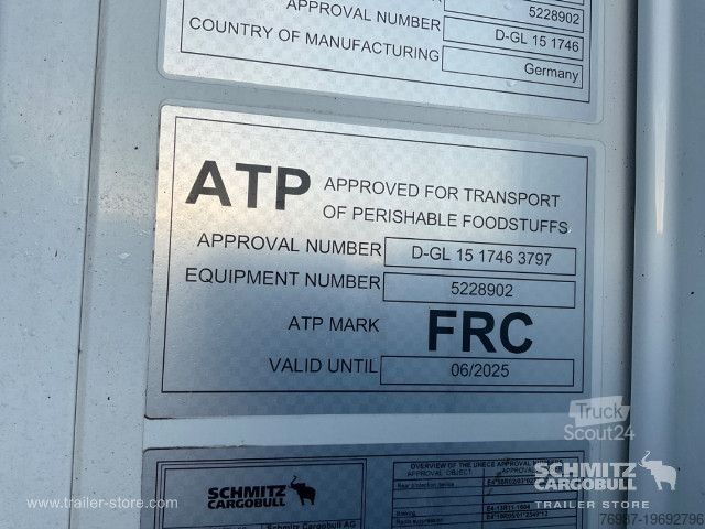 Šaldytuvas puspriekabė Schmitz Cargobull Tiefkühler Standard Doppelstock