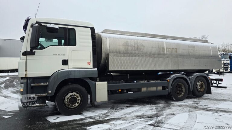 Camion-citerne MAN TGS 26.400 (6x2) ISOLIERT - 15.500 Ltr.