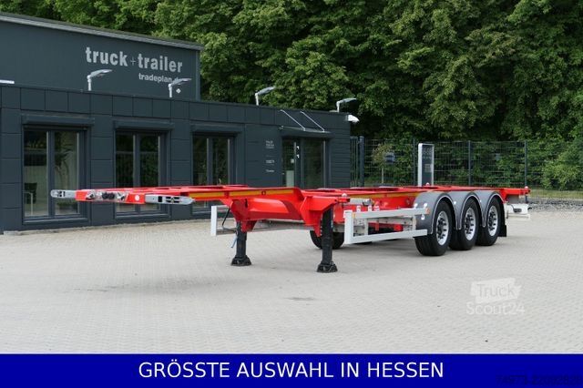 شبه مقطورة بهيكل قابل للتبديل KÄSSBOHRER SHG-L 45ft HC Leergewicht 3.9t BPW ¤289.-mtl.