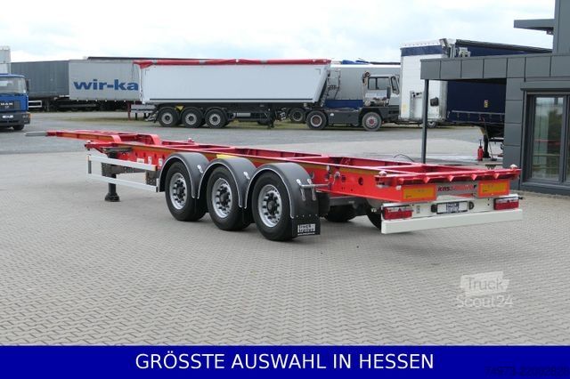 شبه مقطورة بهيكل قابل للتبديل KÄSSBOHRER SHG-L 45ft HC Leergewicht 3.9t BPW ¤289.-mtl.