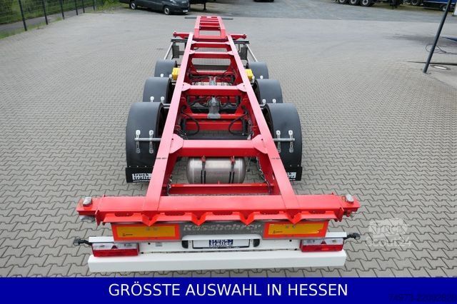 شبه مقطورة بهيكل قابل للتبديل KÄSSBOHRER SHG-L 45ft HC Leergewicht 3.9t BPW ¤289.-mtl.