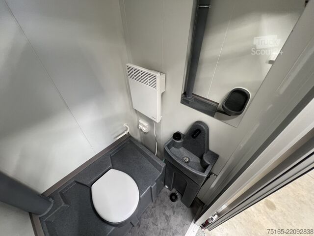 Priklopno stranišče Rosemeier Baustellentoilette Comfort TUA Toilettenanhänger