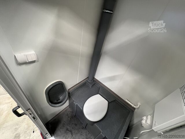 Priklopno stranišče Rosemeier Baustellentoilette Comfort TUA Toilettenanhänger