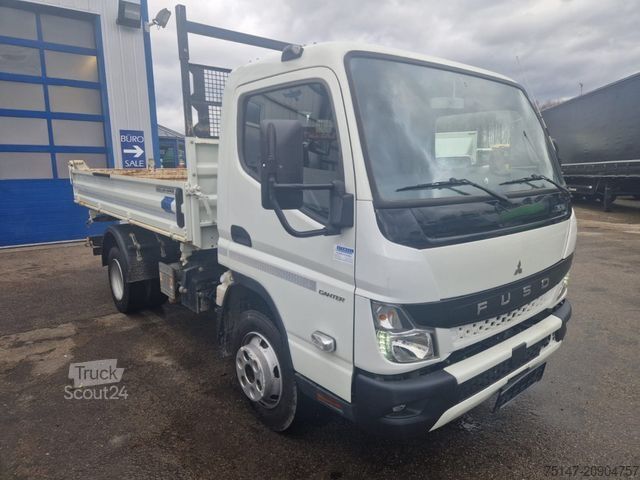 Üç yönlü damperli kamyonet FUSO Canter 7C18 Meiller Kipper 3-Sitzer AHK Euro6E