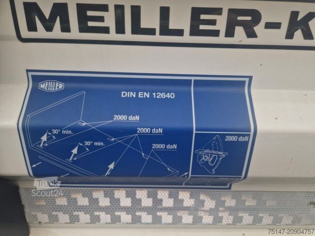 Üç yönlü damperli kamyonet FUSO Canter 7C18 Meiller Kipper 3-Sitzer AHK Euro6E