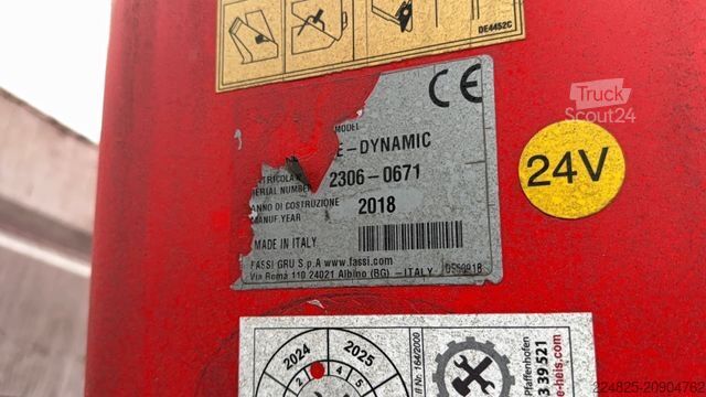 Grua de torre Fassi FASSI F235A.2.26 E-DYNAMIC (2018) 6XHYDR AUSSCH