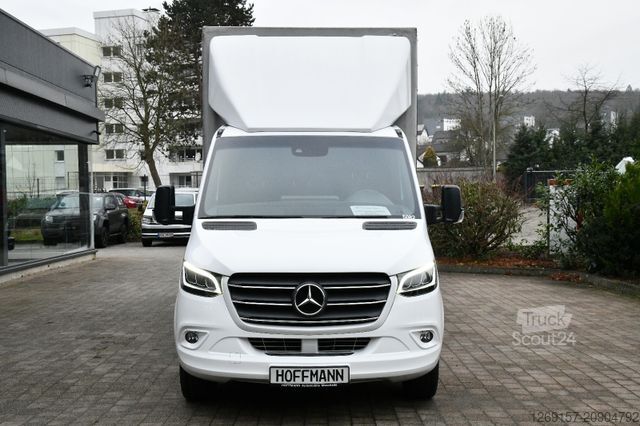 Gardinsided kassevogn MERCEDES-BENZ Sprinter 316CDI Pritsche Plane RWD Navi AHK 3,5T