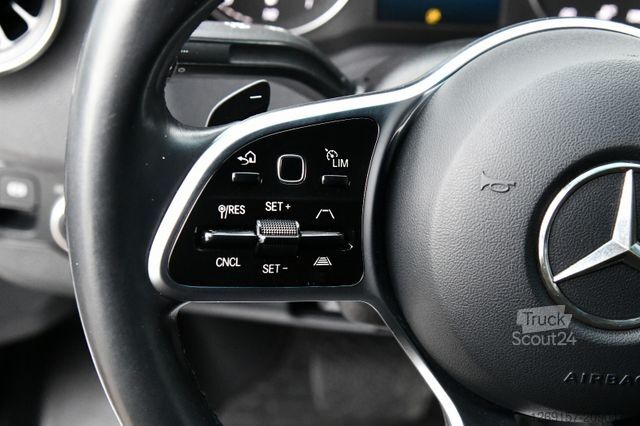 Gardinsided kassevogn MERCEDES-BENZ Sprinter 316CDI Pritsche Plane RWD Navi AHK 3,5T