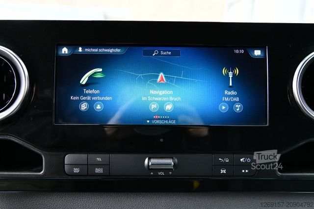 Ponyvával szerelt furgon MERCEDES-BENZ Sprinter 316CDI Pritsche Plane RWD Navi AHK 3,5T