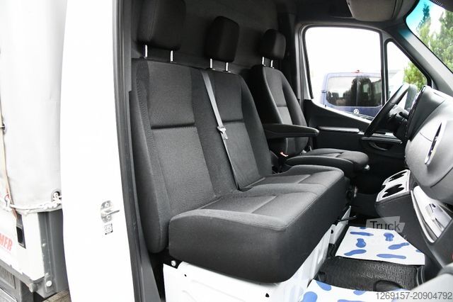 Ponyvával szerelt furgon MERCEDES-BENZ Sprinter 316CDI Pritsche Plane RWD Navi AHK 3,5T