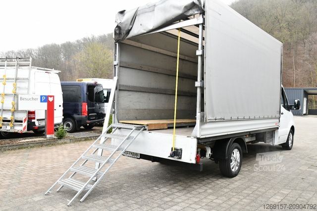 Ponyvával szerelt furgon MERCEDES-BENZ Sprinter 316CDI Pritsche Plane RWD Navi AHK 3,5T