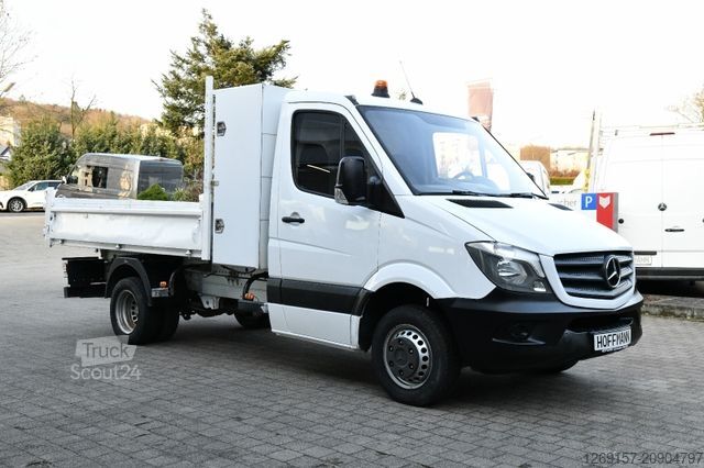 Furgón volquete MERCEDES-BENZ Sprinter 313/513 CDI Kipper Pritsche *AHK 3500KG