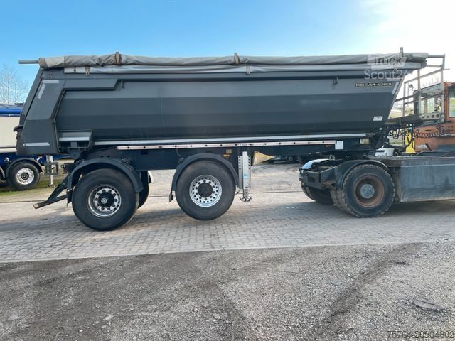 Semiremorcă basculantă MEILLER 20m³Kurz Kippauflieger / HYDRAULISCHE KLAPPE/