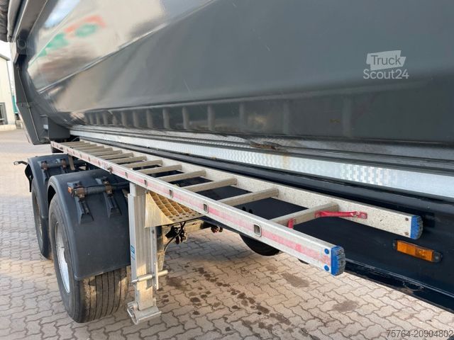 Semiremorcă basculantă MEILLER 20m³Kurz Kippauflieger / HYDRAULISCHE KLAPPE/